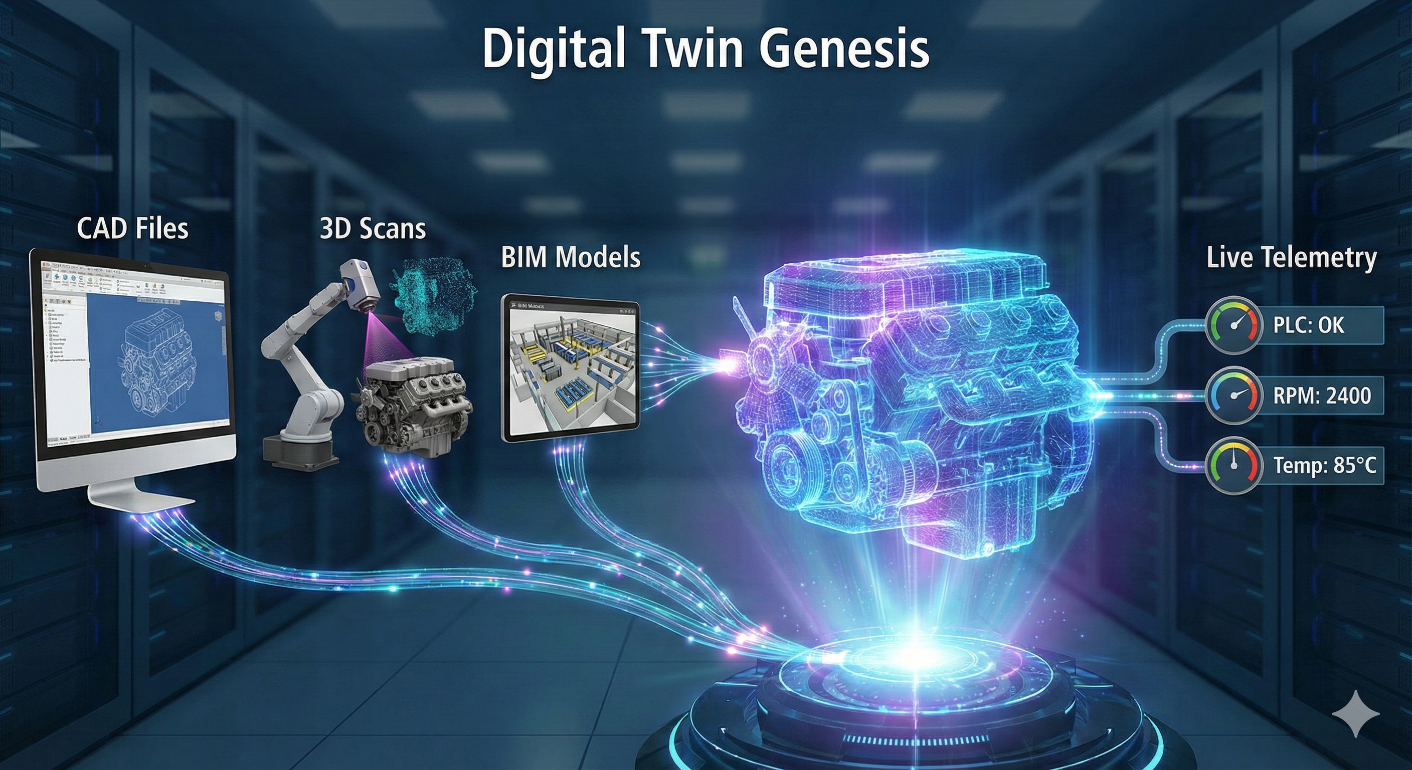 Digital Twin Genesis